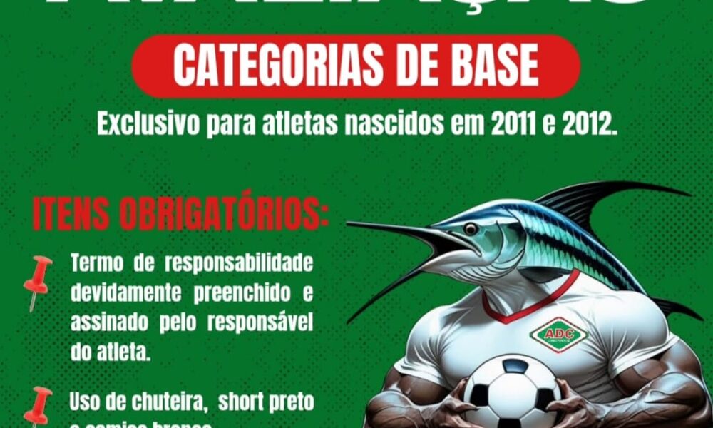 Cabofriense faz peneira para o Sub14 neste sábado